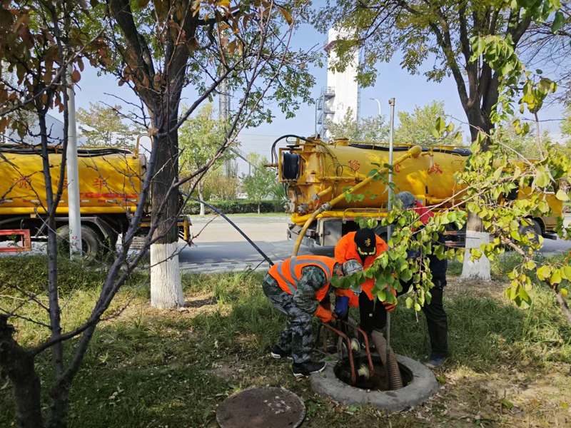 单位厂区管道清洗