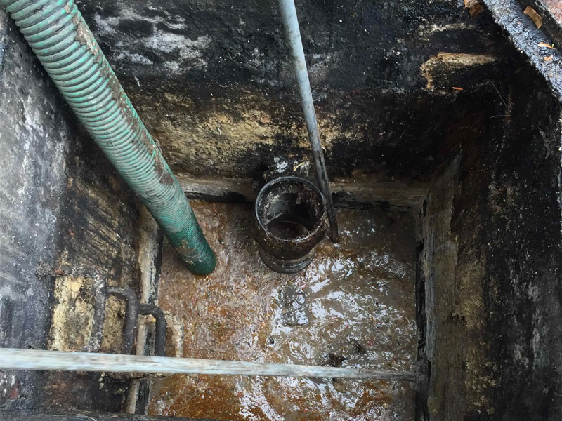 单位隔油池清理